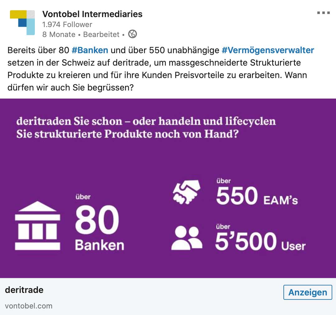 Beispiel: Einfache Infografiken bringen komplexe Inhalte auf den Punkt.